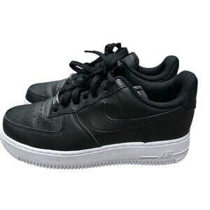 Nike Air Black Leather Sneakers